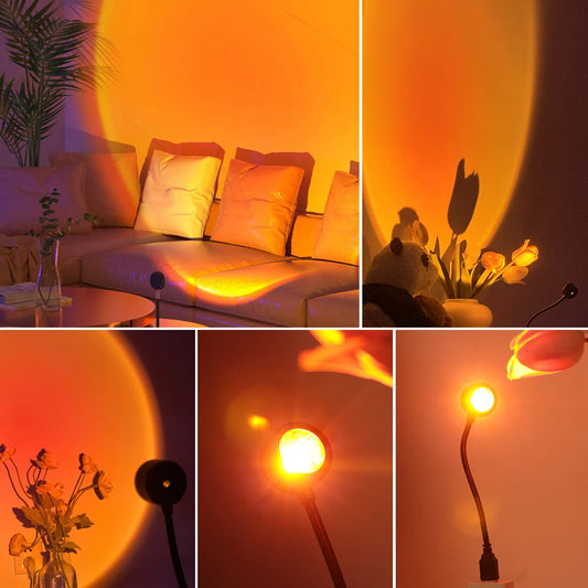 USB Sunset Projection