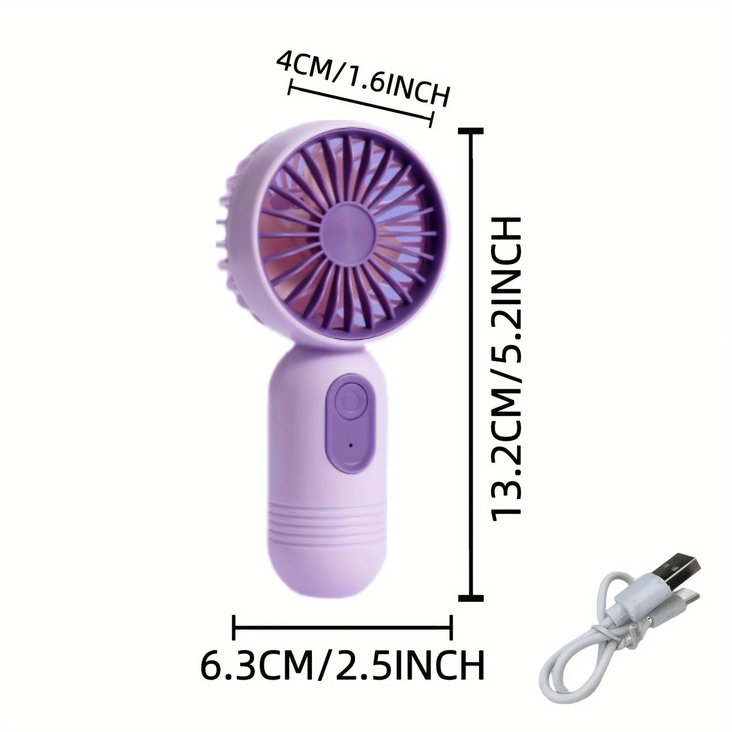Portable Mini Fan-Stay Cool Anywhere, Anytime
